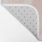 Midcentury Boho Garden II Bath Mat Gallery Image 2