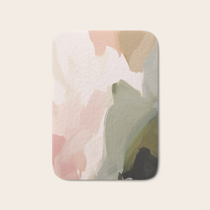 Midcentury Boho Garden II Bath Mat Gallery Image 1