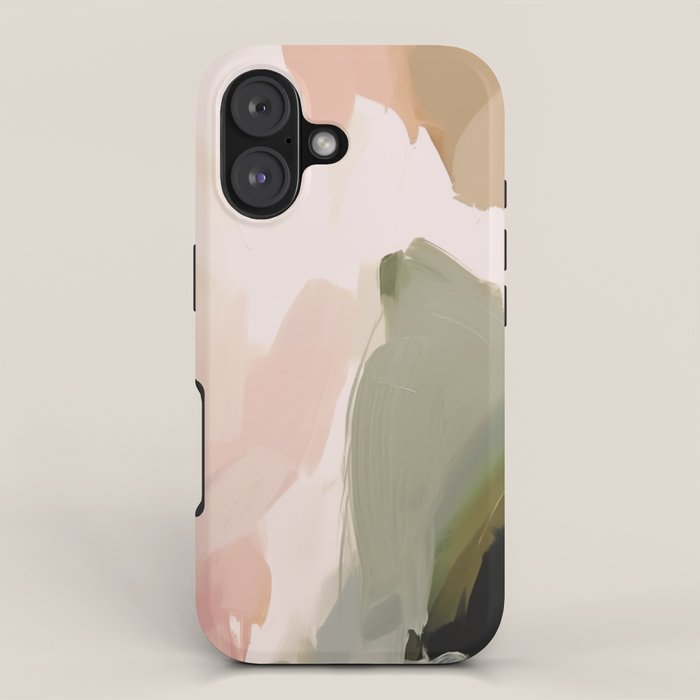 Midcentury Boho Garden II iPhone Case Gallery Image 1