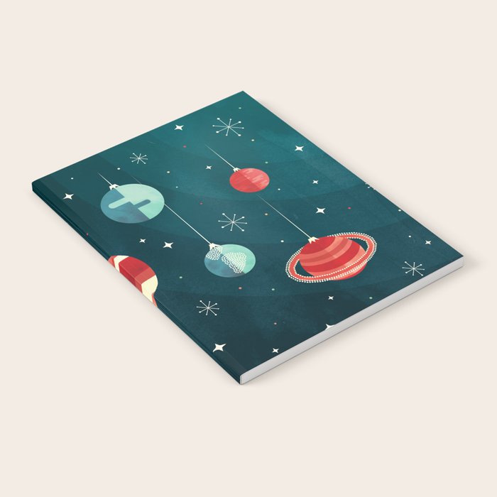 Joy to the Universe (in Teal) Notebook Gallery Image 2