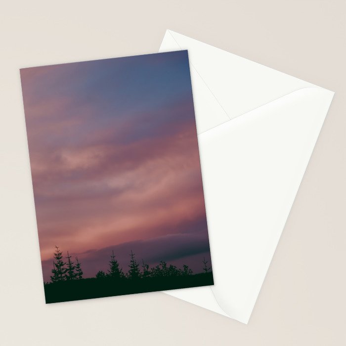 Pink Skies Stationery Card Gallery Image 2