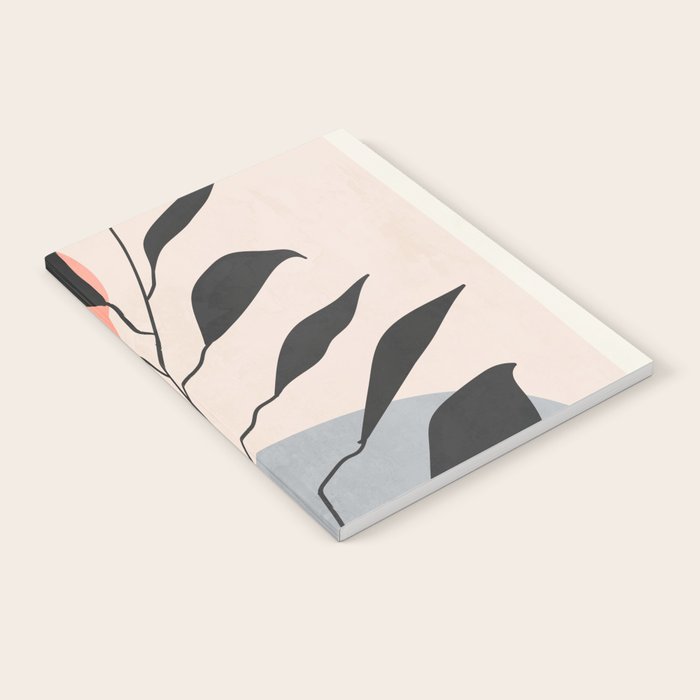 Tropical Leaf- Abstract Art 16 Notebook Gallery Image 2