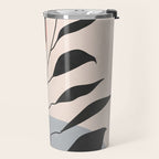 Tropical Leaf- Abstract Art 16 Travel Mug Gallery Image 2