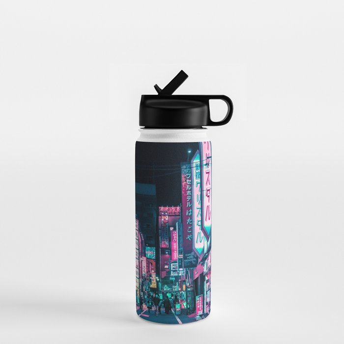 A Neon Wonderland called Tokyo Water Bottle Gallery Image 1