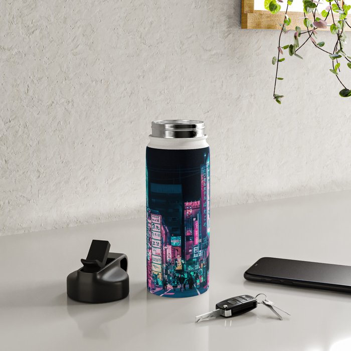 A Neon Wonderland called Tokyo Water Bottle Gallery Image 4