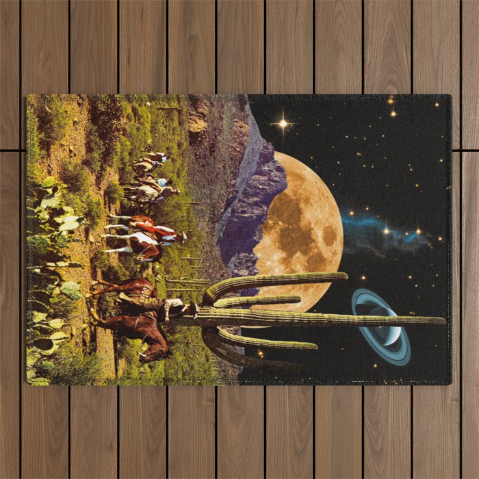 Space Cowboys Outdoor Rug Gallery Image 1