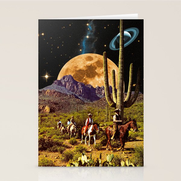 Space Cowboys Stationery Card Gallery Image 2