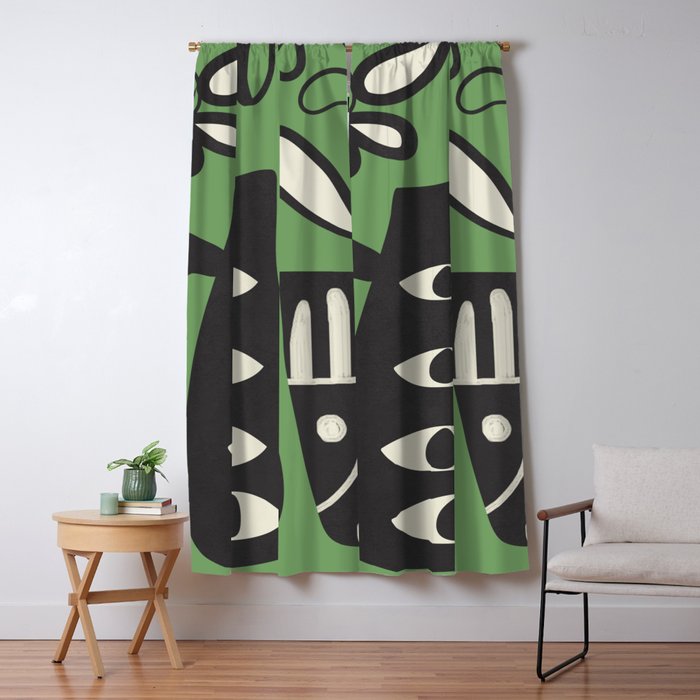 Surreal Flora 3 Window Curtain Gallery Image 5