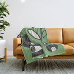 Surreal Flora 3 Throw Blanket Gallery Image 1