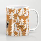 Black Forest fox terracotta Coffee Mug Gallery Image 1