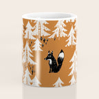 Black Forest fox terracotta Coffee Mug Gallery Image 4