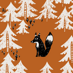 Black Forest fox terracotta Coffee Mug Gallery Image 2