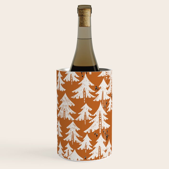 Black Forest fox terracotta Wine Chiller Gallery Image 2