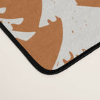 Black Forest fox terracotta Desk Mat Gallery Image 4