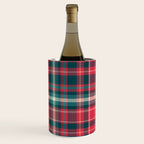 Classic Christmas Plaid Wine Chiller Gallery Image 2
