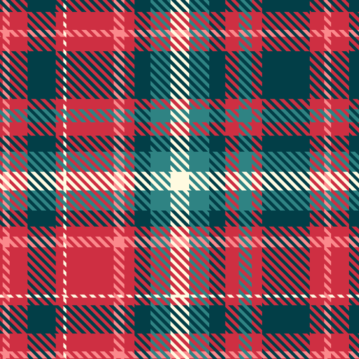 Classic Christmas Plaid Coffee Mug Gallery Image 2