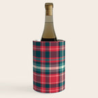 Classic Christmas Plaid Wine Chiller Gallery Image 3