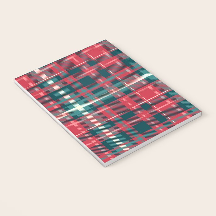 Classic Christmas Plaid Notebook Gallery Image 3