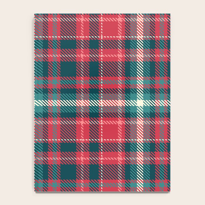 Classic Christmas Plaid Notebook Gallery Image 4