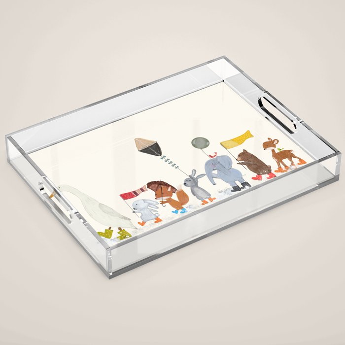 splish splash Acrylic Tray Gallery Image 1
