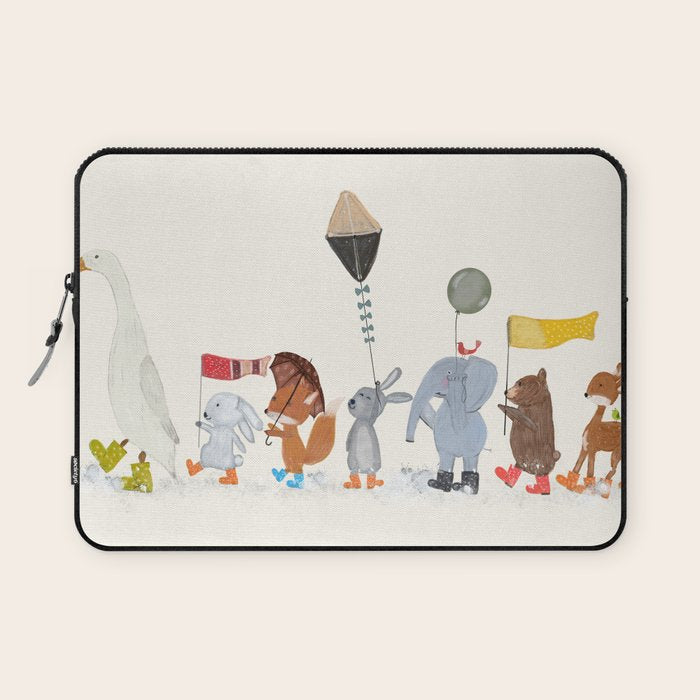 splish splash Laptop Sleeve Gallery Image 1