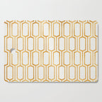Gold Abstract Pattern Cutting Board Gallery Image 1
