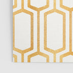 Gold Abstract Pattern Poster Gallery Image 3