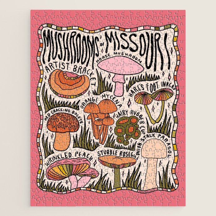 Mushrooms of Missouri Jigsaw Puzzle Gallery Image 1