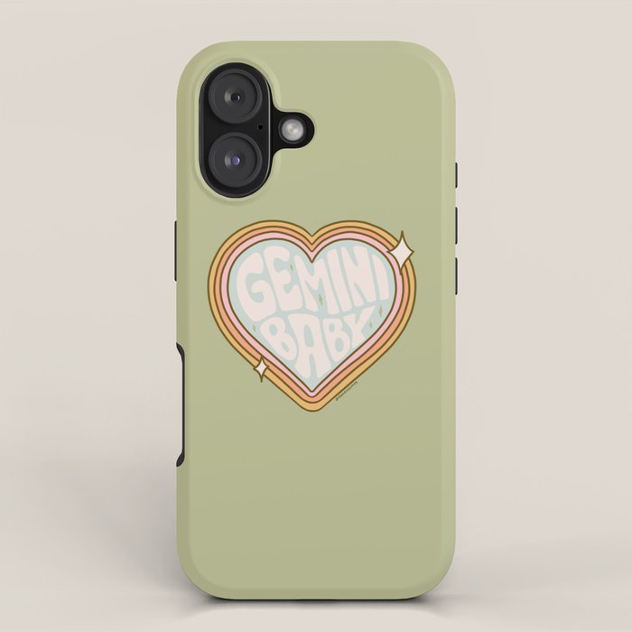 Gemini Baby iPhone Case Gallery Image 1