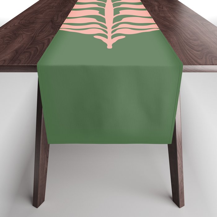 Cosmos: Matisse Leaf | Color Series I Table Runner Gallery Image 1