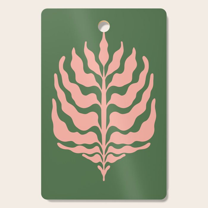 Cosmos: Matisse Leaf | Color Series I Cutting Board Gallery Image 1