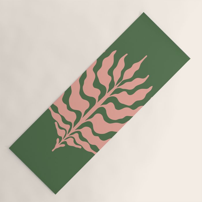 Cosmos: Matisse Leaf | Color Series I Yoga Mat Gallery Image 1
