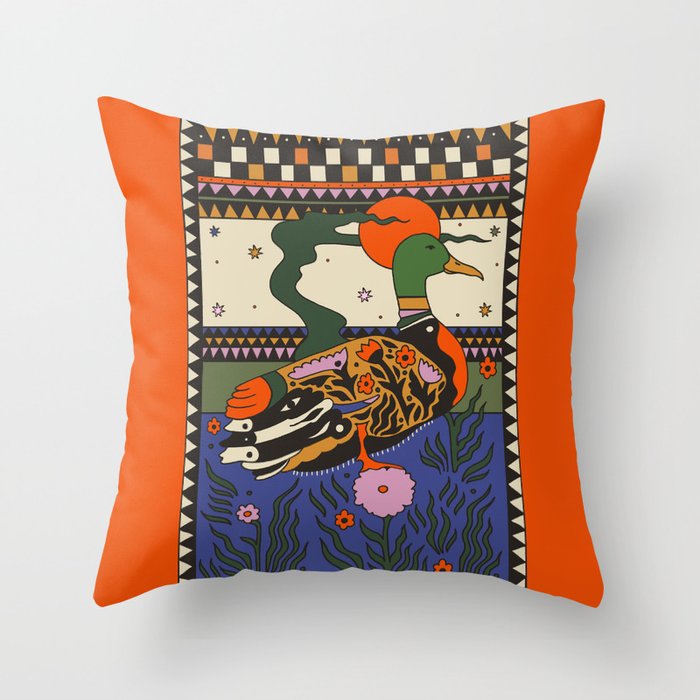 Mallard Throw Pillow Gallery Image 6
