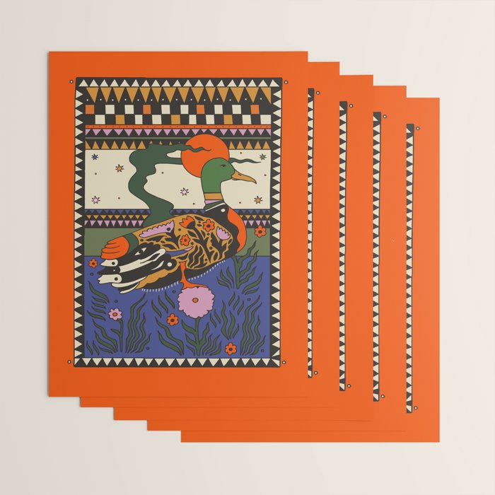 Mallard Wrapping Paper Gallery Image 3