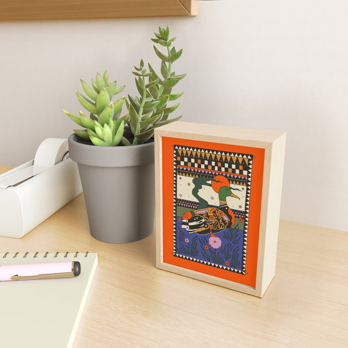 Mallard Mini Art Print Gallery Image 2