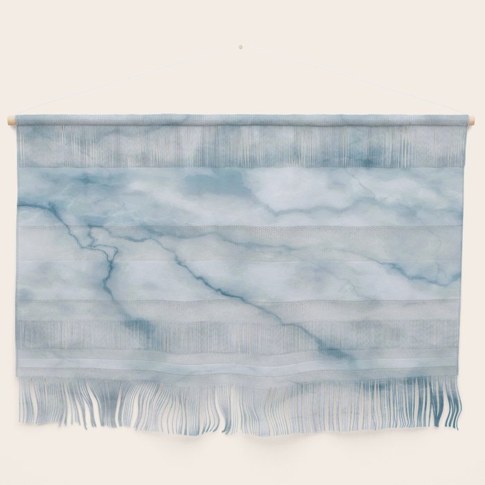 Light blue marble texture Wall Hanging Gallery Image 1