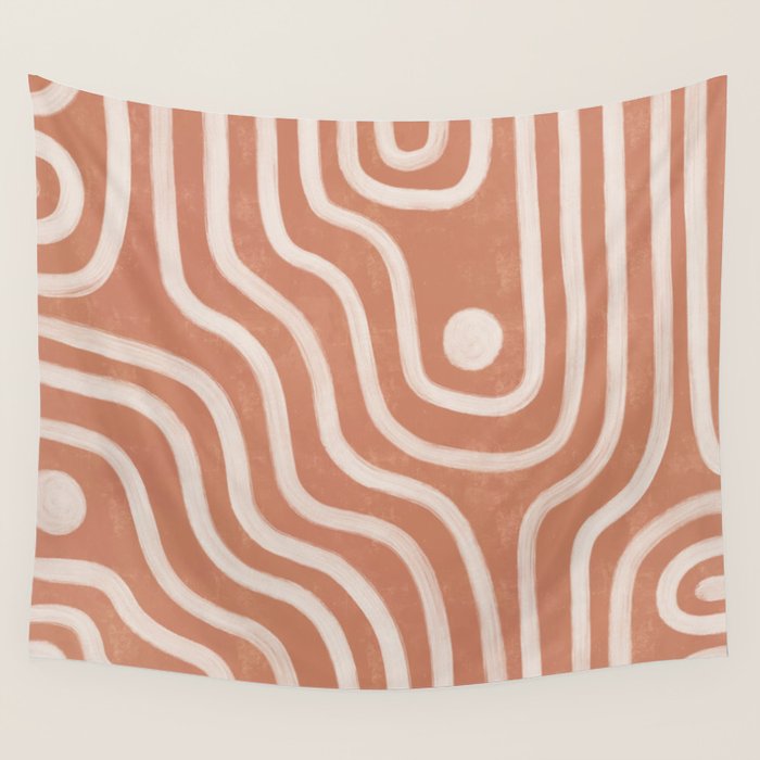 canyon flow Wall Tapestry Gallery Image 1
