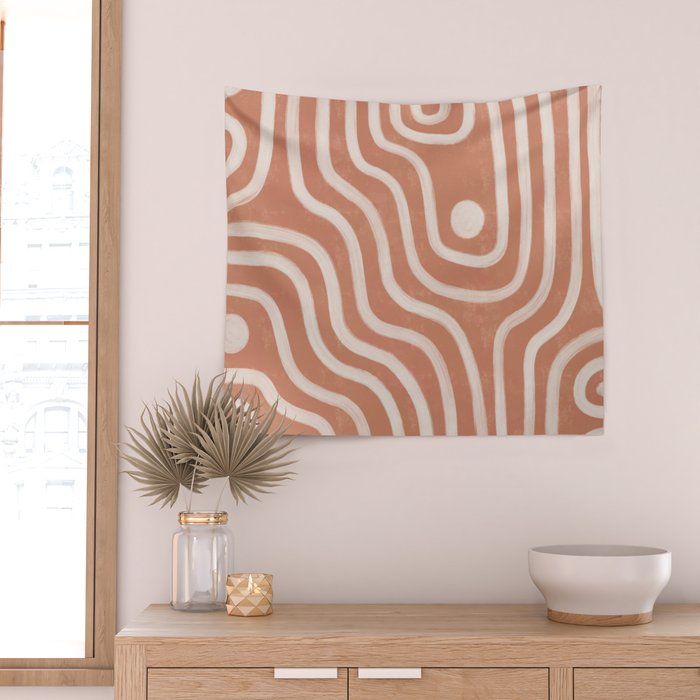 canyon flow Wall Tapestry Gallery Image 2