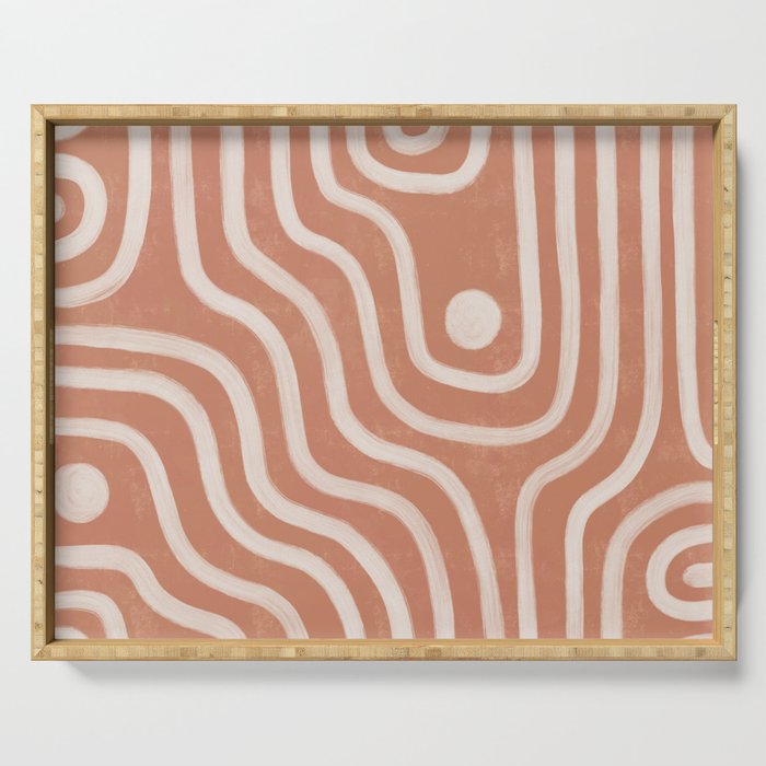 canyon flow Serving Tray Gallery Image 1