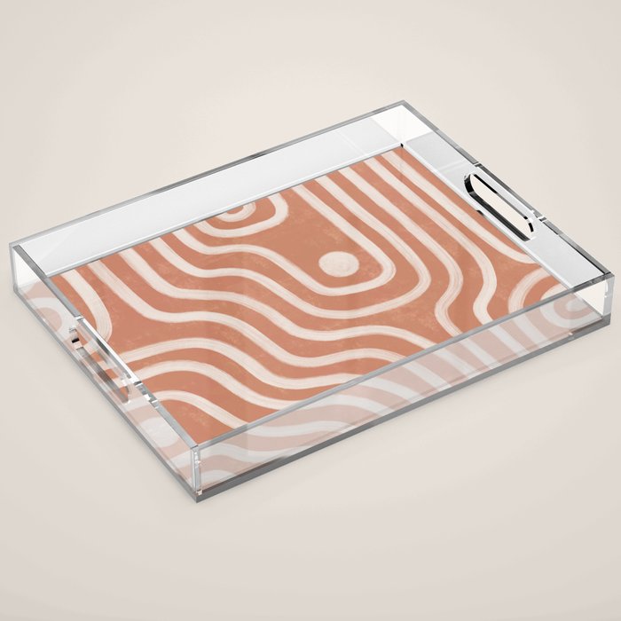 canyon flow Acrylic Tray Gallery Image 1