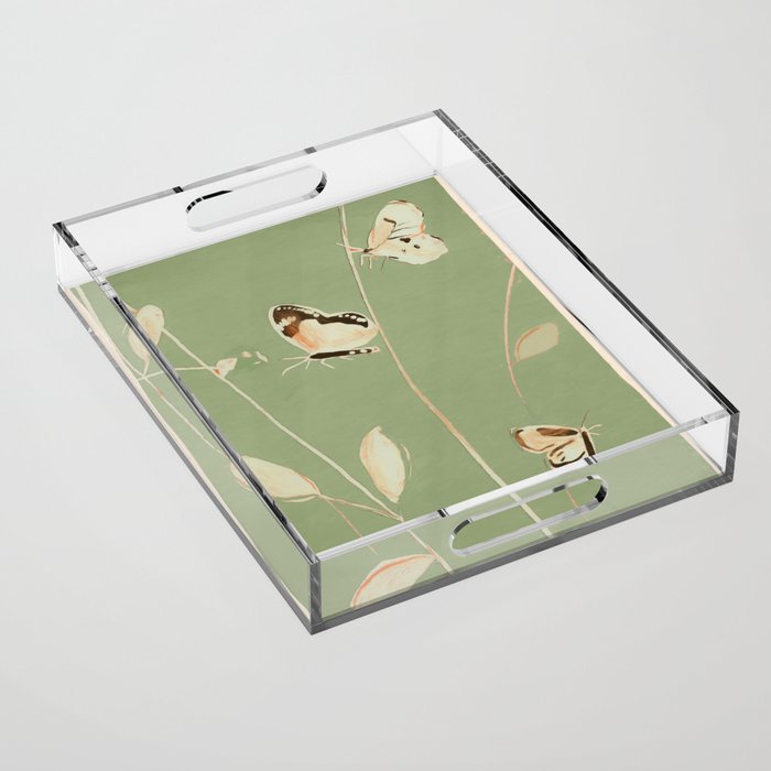 Butterflies 2 Acrylic Tray Gallery Image 1
