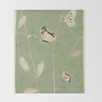 Butterflies 2 Throw Blanket Gallery Image 2
