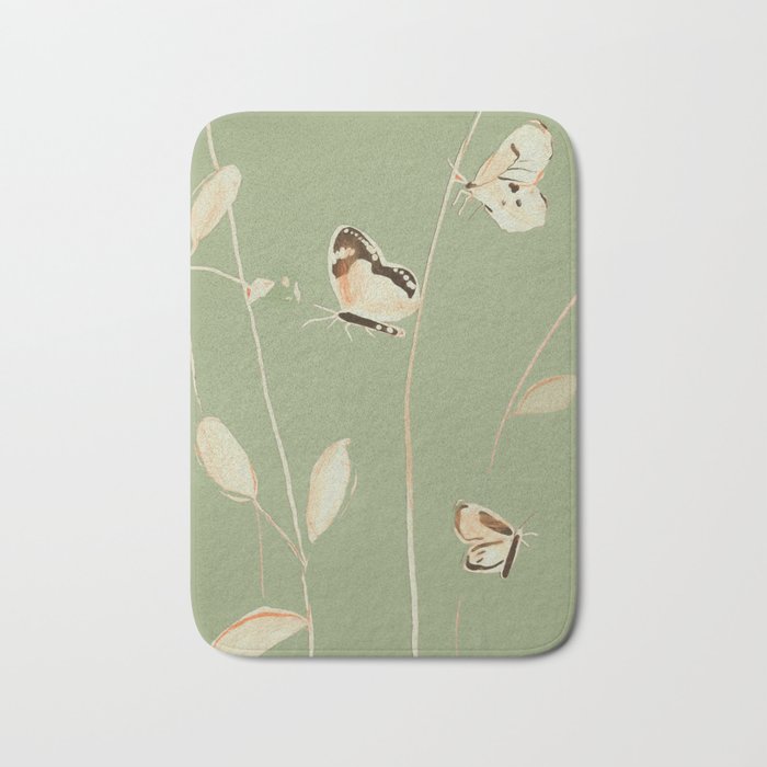 Butterflies 2 Bath Mat Gallery Image 1