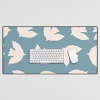 Henri Matisse Inspired Flying Doves Bird Pattern Desk Mat Gallery Image 1
