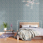 Henri Matisse Inspired Flying Doves Bird Pattern Wallpaper Gallery Image 3