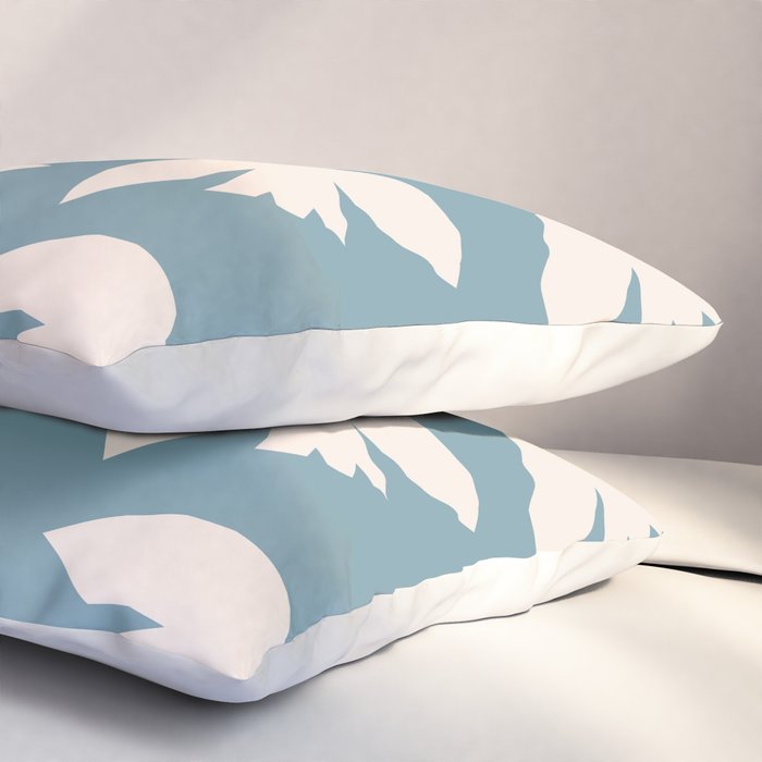 Henri Matisse Inspired Flying Doves Bird Pattern Pillow Sham Gallery Image 3