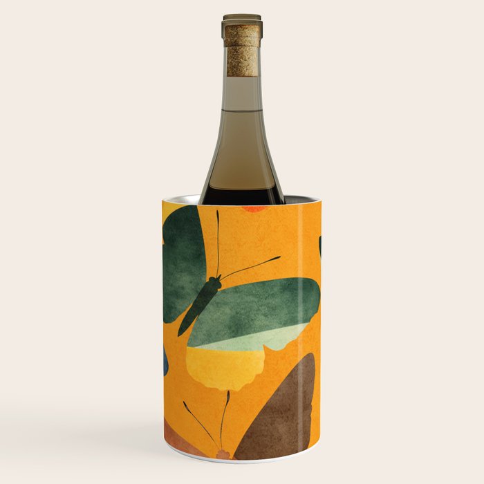 Beautiful Butterflies 5 Wine Chiller Gallery Image 1