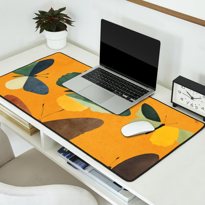 Beautiful Butterflies 5 Desk Mat Gallery Image 2