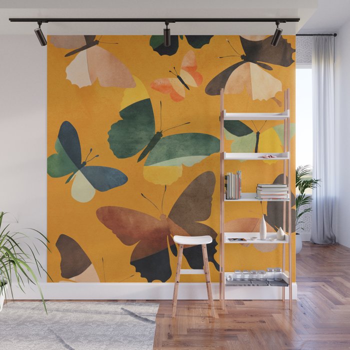 Beautiful Butterflies 5 Wall Mural Gallery Image 1