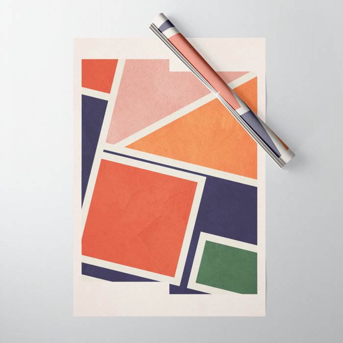 Modern Abstraction 18 Wrapping Paper Gallery Image 1